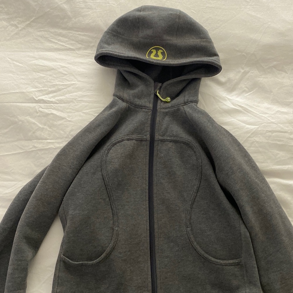 lululemon athletica Gray Hoodie Jacket